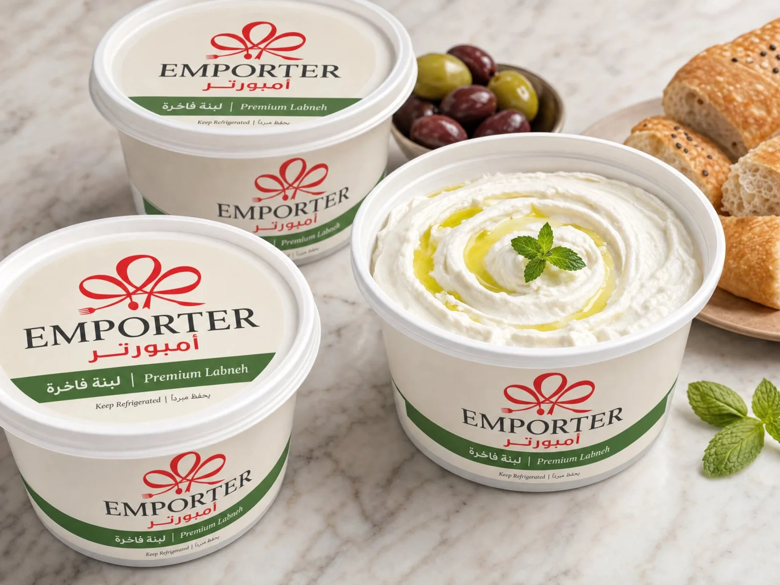 Emporter labneh and cheeses