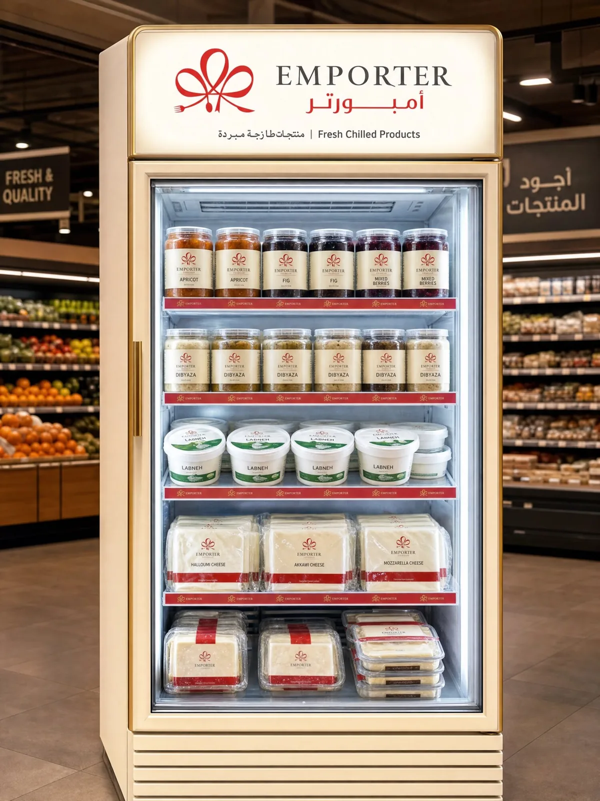 Emporter’s contemporary retail display